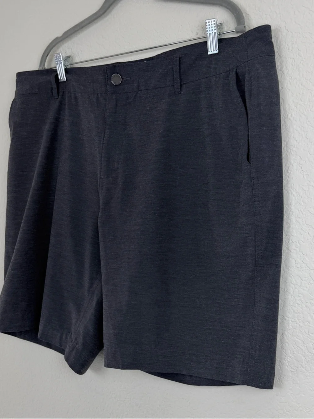 FAHERTY Men’s All Day Shorts 9” | 38 | Dark Grey